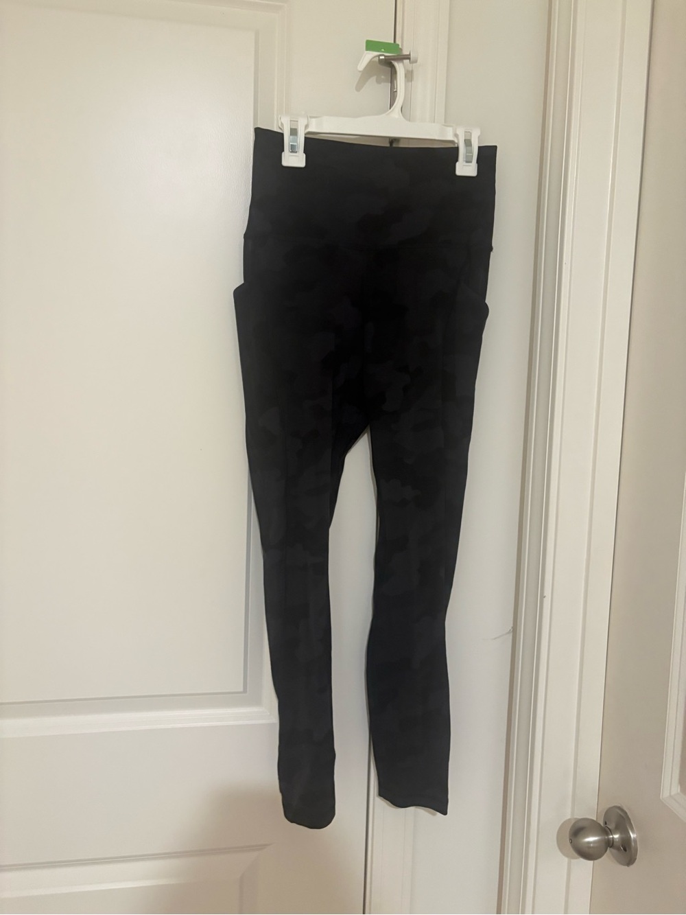 lululemon athletica Black Camouflage High-Rise Leggings